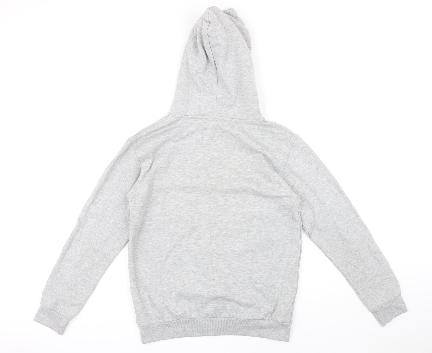 Brave Soul Womens Grey Polyester Pullover Hoodie Size S