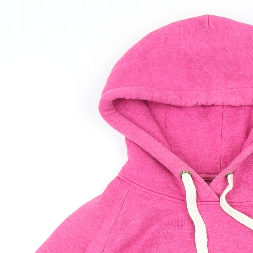 Womens UK Size 8 Jack Wills Pink Pullover Hoodie