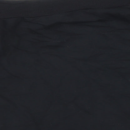 Lipsy Womens Black Polyester Pullover Sweatshirt Size S