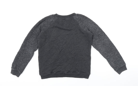 Womens UK Size 10 Jack Wills Grey Pullover Sweatshirt