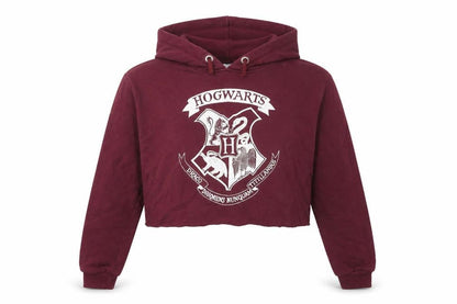 New Look Girls Red Polyester Pullover Hoodie Size 12-13 Years Drawstring - Hogwarts