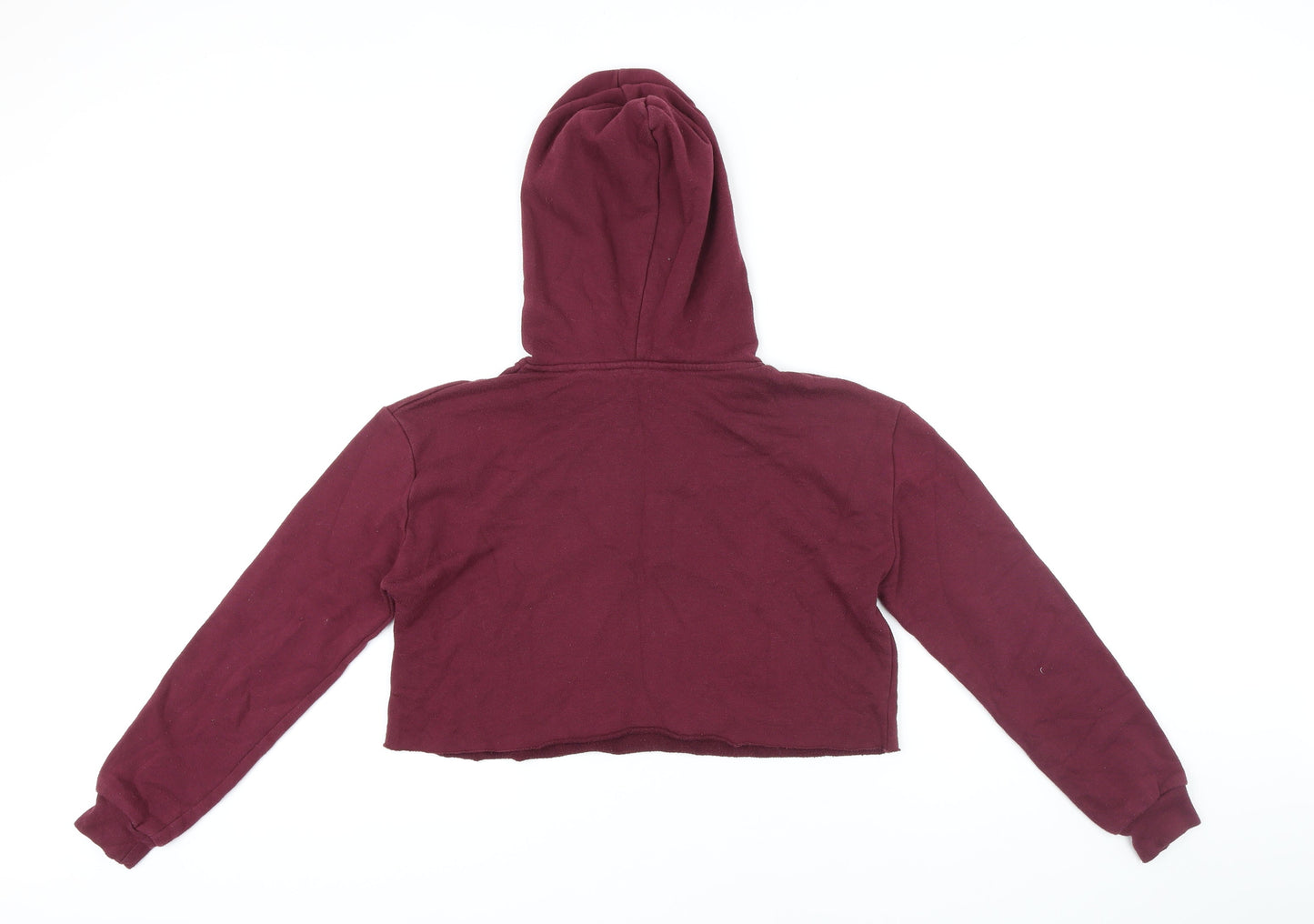 New Look Girls Red Polyester Pullover Hoodie Size 12-13 Years Drawstring - Hogwarts