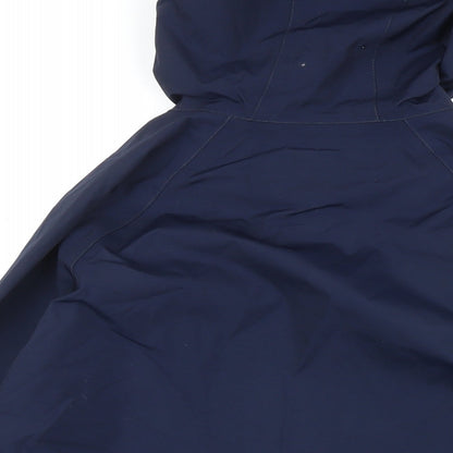 Womens UK Size M Tribord Blue Rain Coat