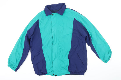 Mens UK Size One Size Gratex Green Rain Coat