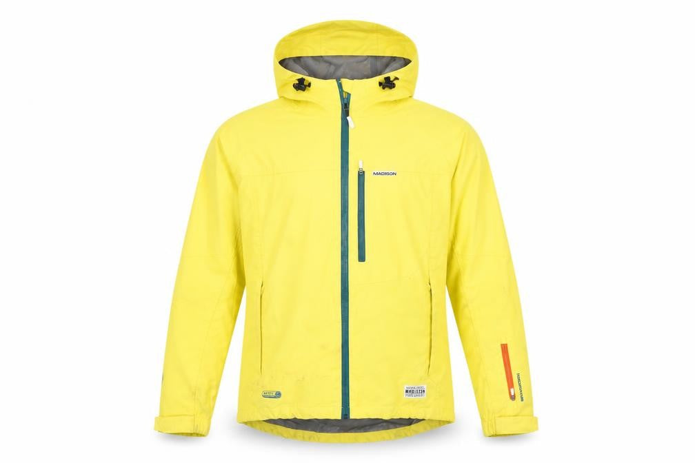 Mens UK Size S Madison Yellow Rain Coat