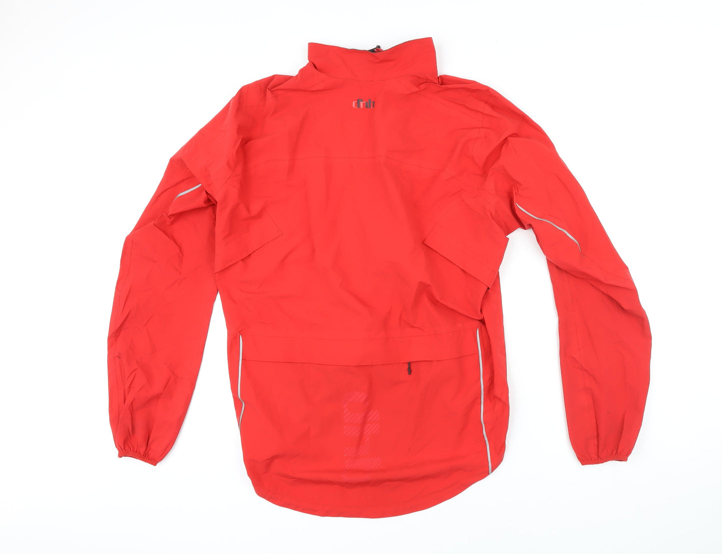 Mens UK Size M dhb Red Rain Coat