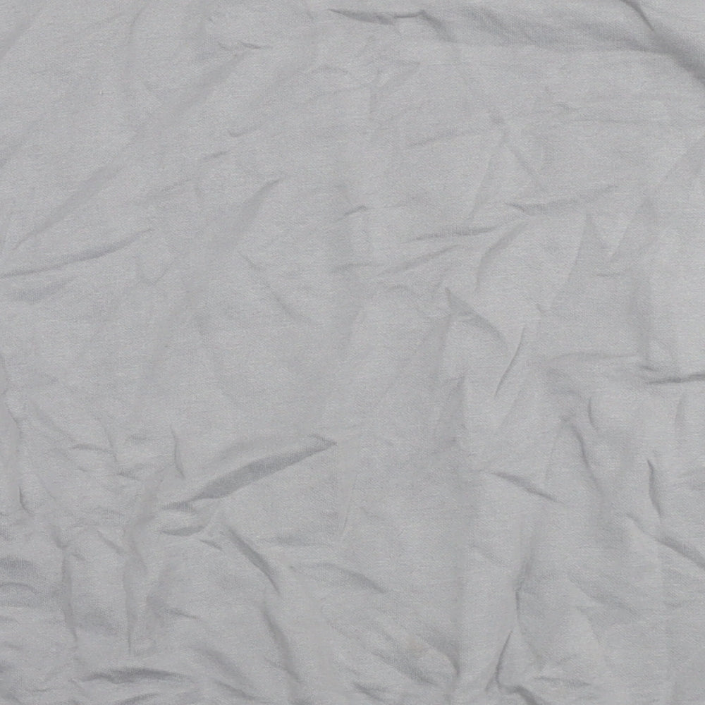 H&M Womens Grey Cotton Pullover Sweatshirt Size 8 Pullover - 72