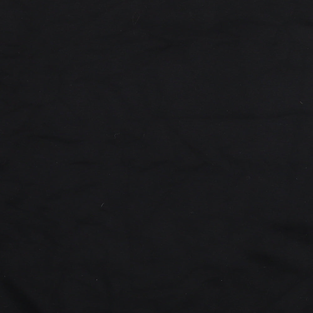 Get The Trend Womens Black Cotton Pullover Sweatshirt Size S Pullover - Tennis Club