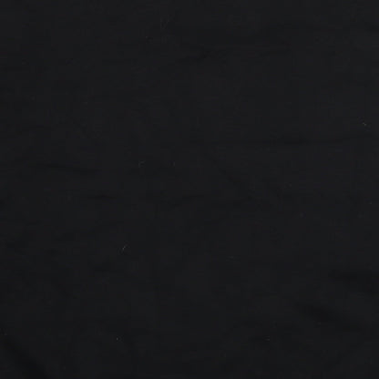 Get The Trend Womens Black Cotton Pullover Sweatshirt Size S Pullover - Tennis Club