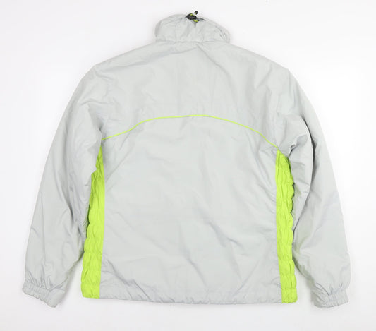 O'Neill Womens Grey Ski Jacket Jacket Size L Zip