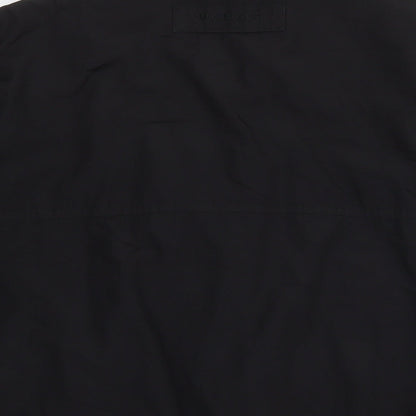 Mens UK Size L Maine Black Bomber Jacket