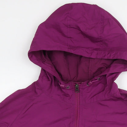 Eddie Bauer Womens Pink Jacket Size XL Zip
