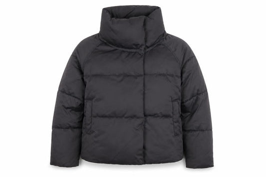 Next Womens Grey Puffer Jacket Jacket Size 12 Zip