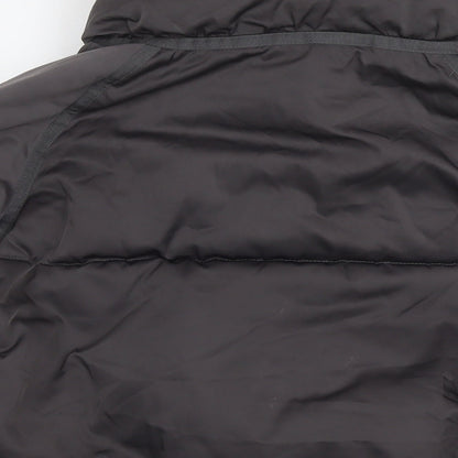 NEXT Womens Grey Puffer Jacket Jacket Size 12 Zip