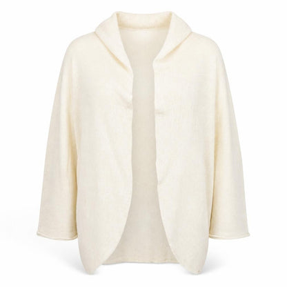 Womens UK Size M H&M White Cape Jumper