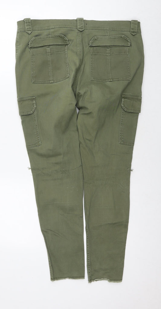 Womens UK Size 12 Atmosphere Regular Fit Skinny Green Jeans