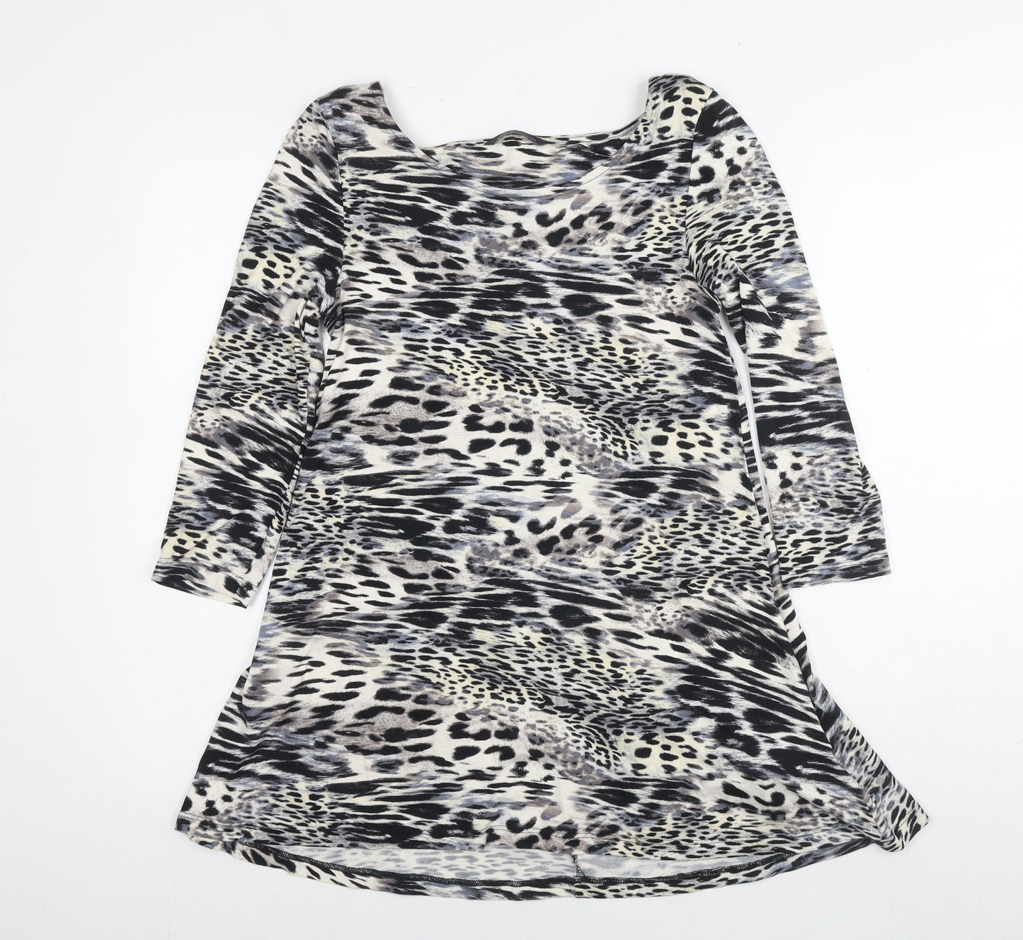Womens UK Size 8 Marks and Spencer Grey Basic Blouse
