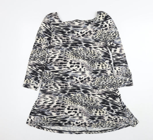 Womens UK Size 8 Marks and Spencer Grey Basic Blouse