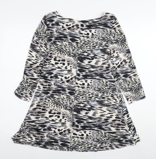 Womens UK Size 8 Marks and Spencer Grey Basic Blouse