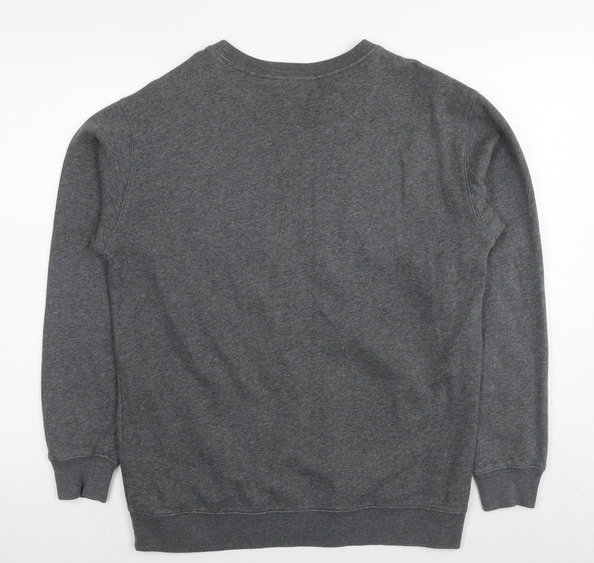 PINK Womens Grey Cotton Pullover Sweatshirt Size S Pullover