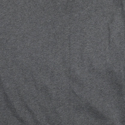 PINK Womens Grey Cotton Pullover Sweatshirt Size S Pullover