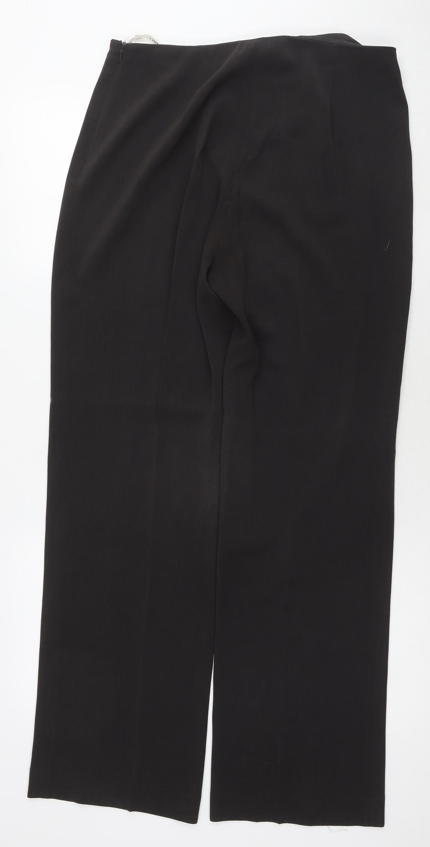 Womens UK Size 10 Planet Regular Fit  Brown Trousers