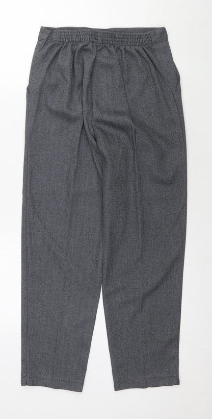 Womens UK Size 10 Emma Regular Fit  Grey Trousers