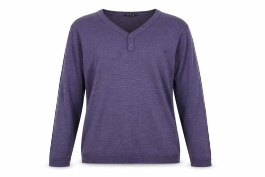Womens UK Size XL Red Herring Purple Pullover Jumper