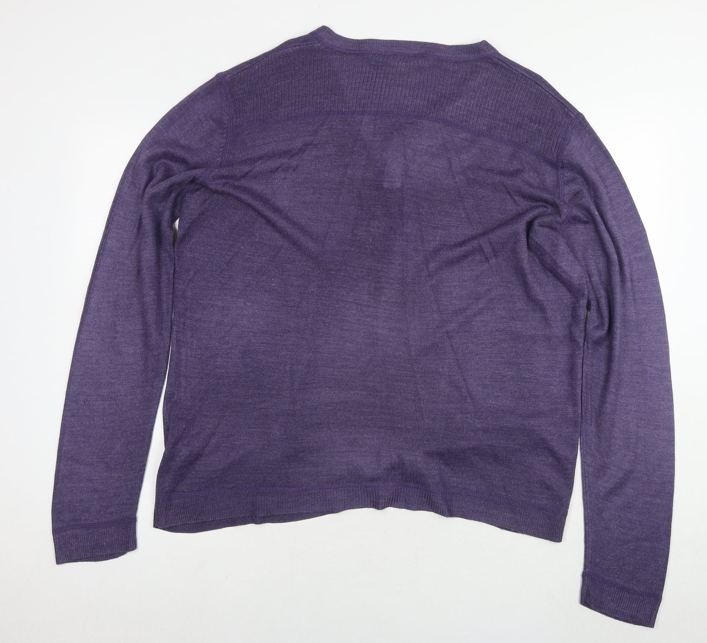 Womens UK Size XL Red Herring Purple Pullover Jumper