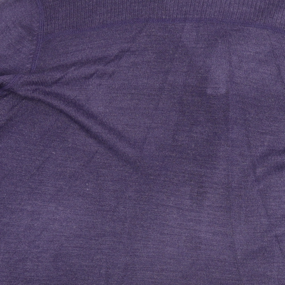 Womens UK Size XL Red Herring Purple Pullover Jumper