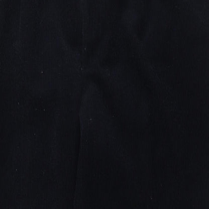 Becker Mens Blue Polyester Trousers Size 38 in L34 in Regular Zip