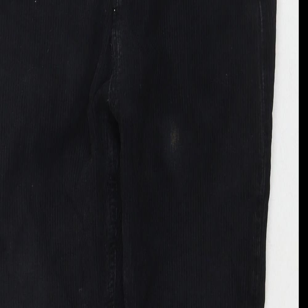 Womens UK Size 28 in Topshop Regular Fit  Black Trousers