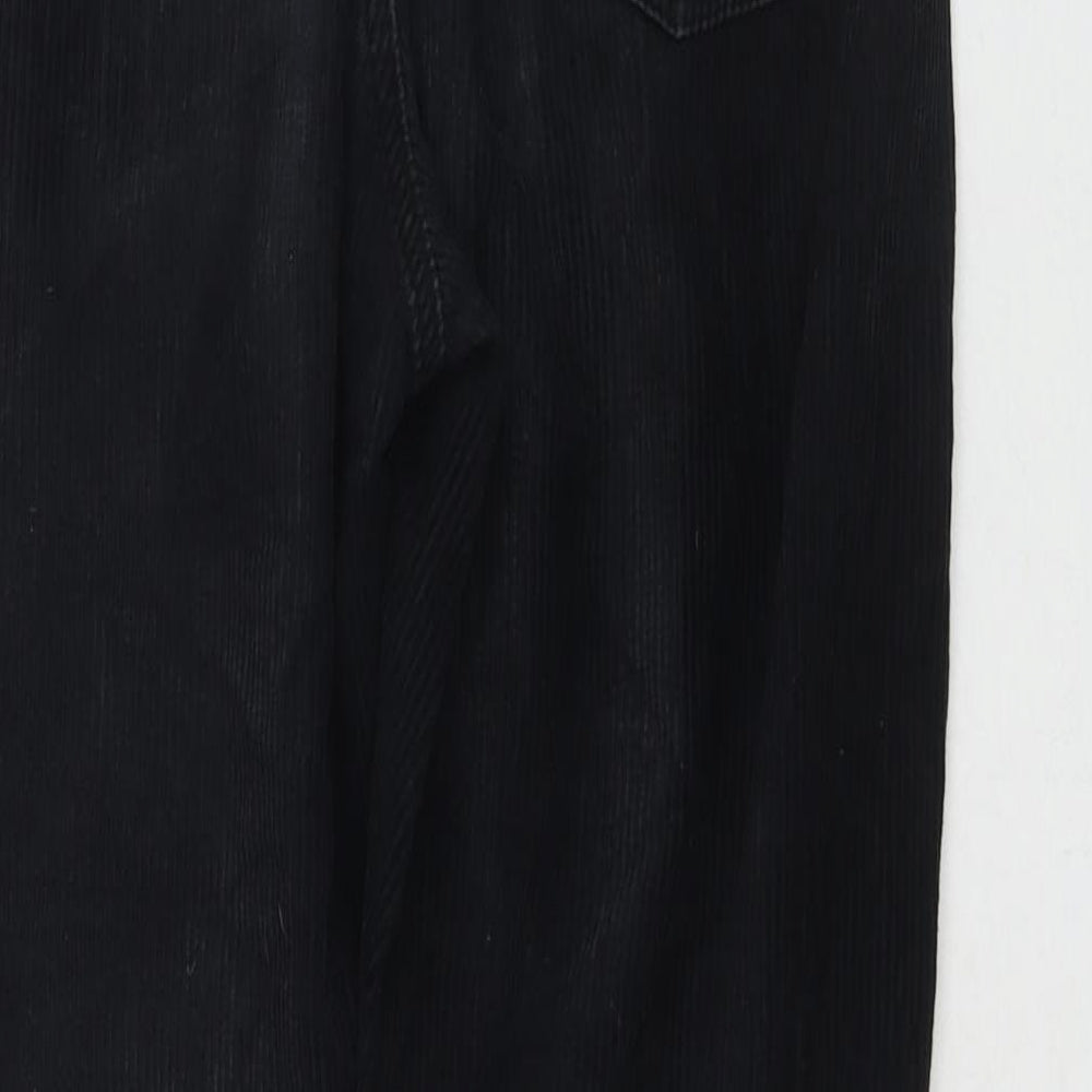 Womens UK Size 28 in Topshop Regular Fit  Black Trousers