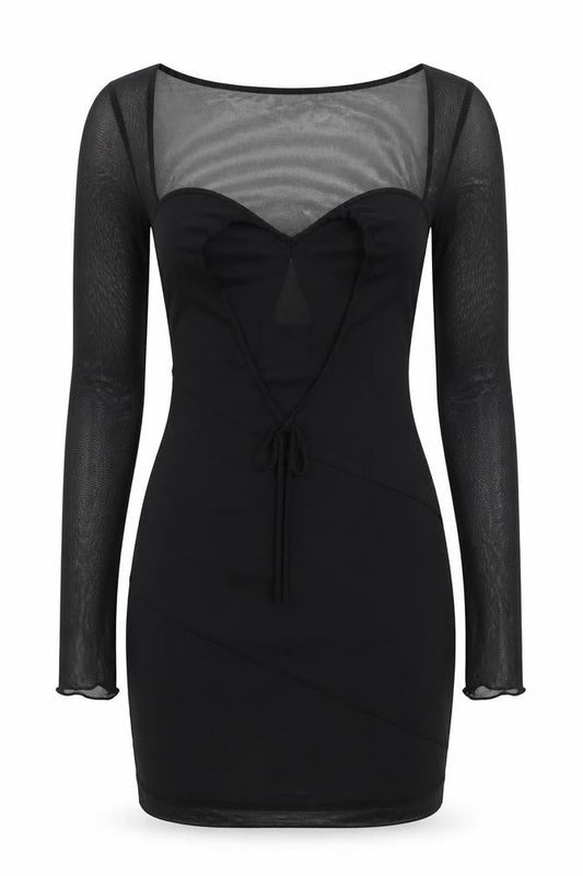 Motel Rocks Womens Black Polyester Bodycon Size XS Sweetheart Pullover