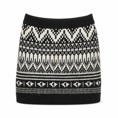 Womens UK Size 8 Miss Selfridge A-Line Knit Skirt