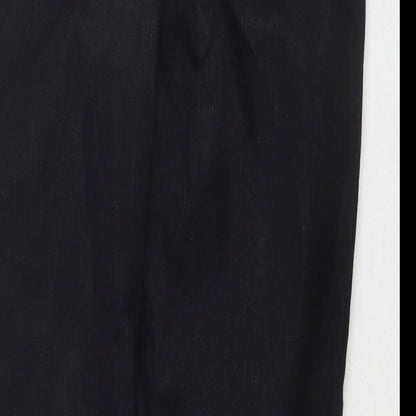 Principles Womens Black Cotton Skinny Jeans Size 10 L31 in Regular Zip