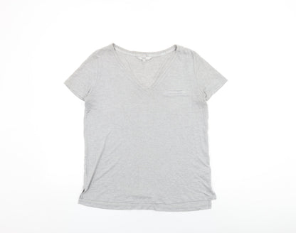 Womens UK Size 12 NEXT Grey Basic T-Shirt