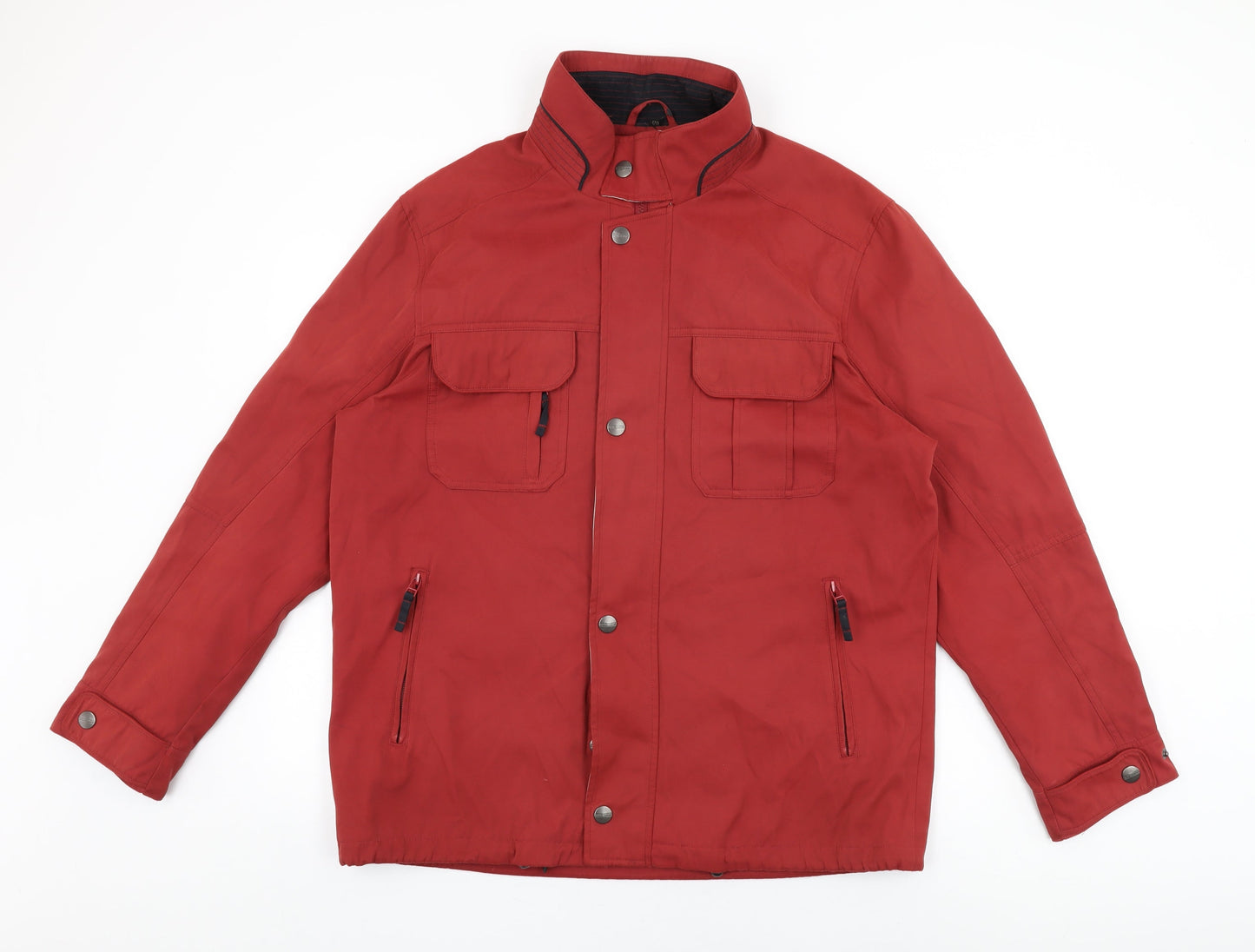 Mens UK Size L LAPIDUS Red Overcoat