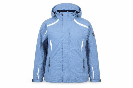 Womens UK Size M Backswing Blue Rain Coat