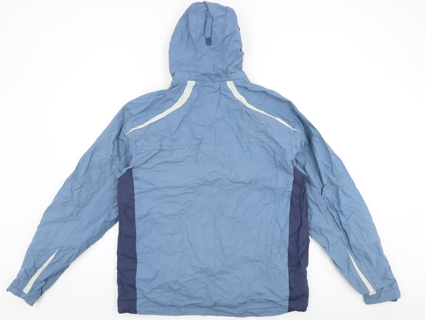 Womens UK Size M Backswing Blue Rain Coat