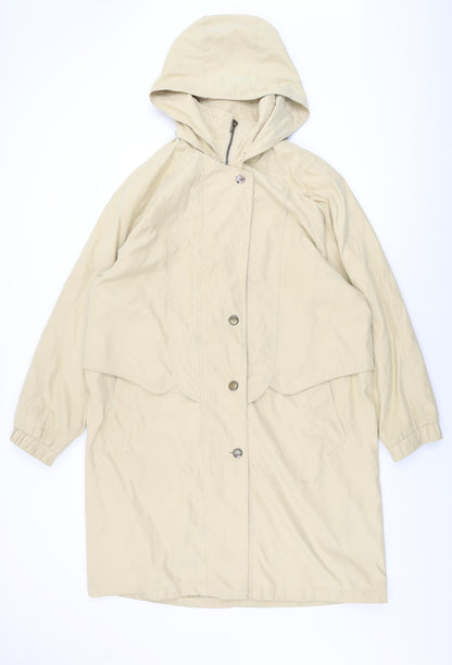 Womens UK Size 18 Canda Beige Overcoat