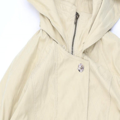 Womens UK Size 18 Canda Beige Overcoat