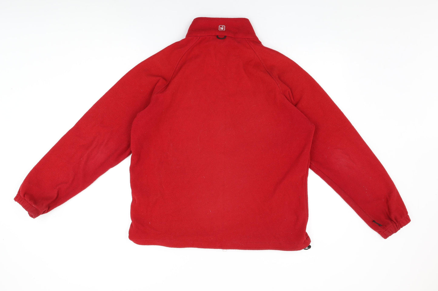 Womens UK Size S Hi Gear Red Full Zip Sweatshirt