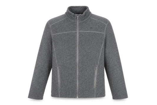 Decathlon Womens Grey Polyester Full Zip Sweatshirt Size M Zip
