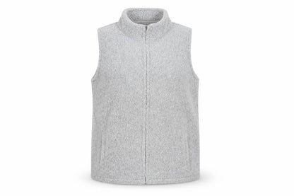 EWM Womens Grey Gilet Jacket Size 14 Zip