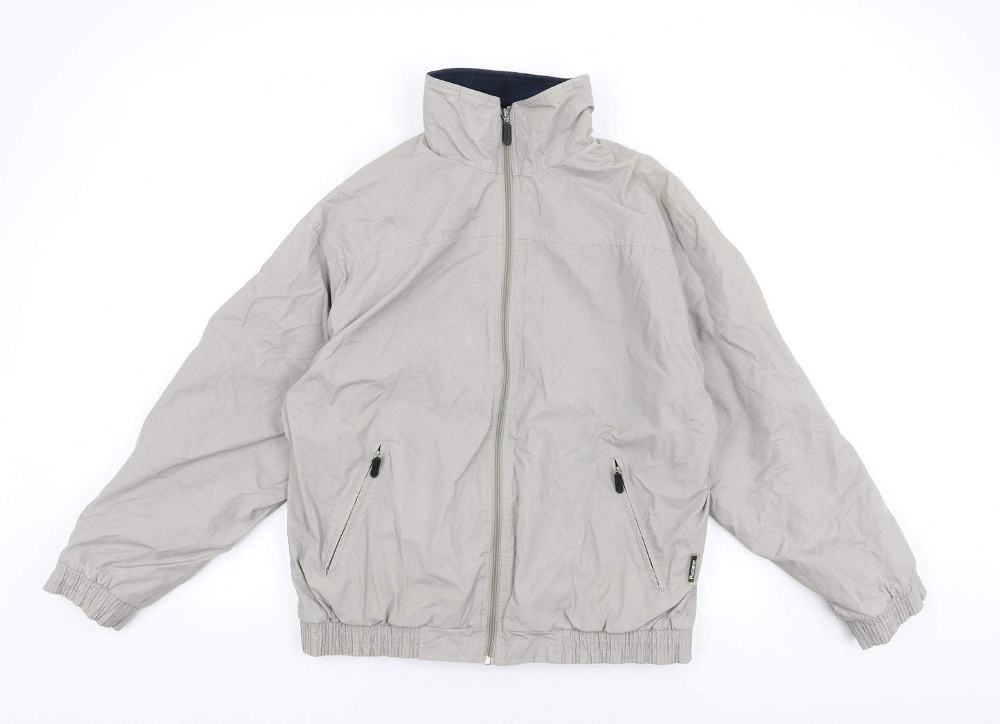 Mens UK Size M Rucanor Beige Bomber Jacket