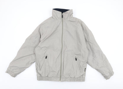 Mens UK Size M Rucanor Beige Bomber Jacket