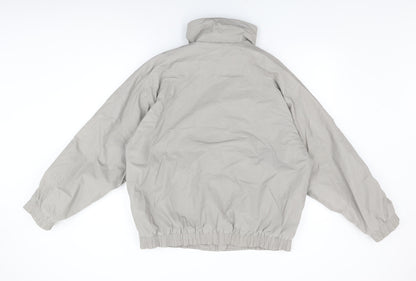 Mens UK Size M Rucanor Beige Bomber Jacket