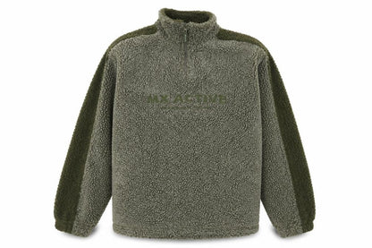 MX Active Mens Green Polyester Pullover Sweatshirt Size L