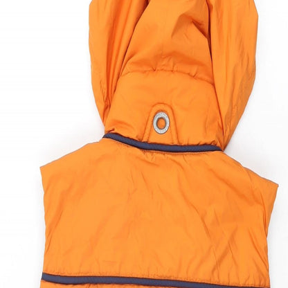 Womens UK Size XS Nautica Orange Gilet